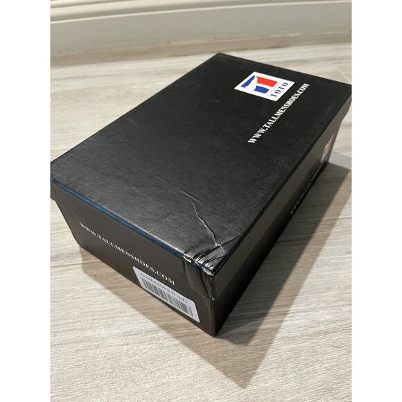 TOTO Men 8 A53272 3.2” Elevator Height Increasing Black Lace Up Sneaker Leather - Picture 10 of 10